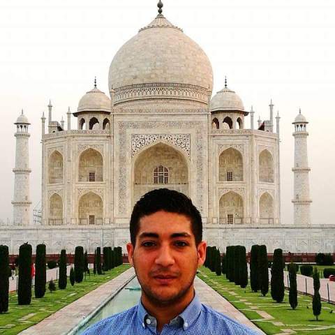 Auf der Flucht vor mir selbst in Indien beim Taj Mahal